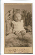 Y25482/ Kabinettfoto Baby   Foto Emil Winzer & Sohn, Potschappel  - Other & Unclassified