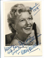 XX17852/ Maria Paudler Original Autogramm 1953 Foto AK  - Handtekening