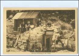 XX17638/ Offiziers-Wohnung In Den Dünen 1. Weltkrieg AK Ca.1915 - Guerre 1914-18