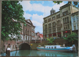 HOLLAND NETHERLAND UTRECHT CITY CENTER TOWN HALL CANAL POSTCARD CARTOLINA ANSICHTSKARTE CARTE POSTALE POSTKARTE CARD - Amerongen