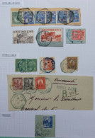 Tunisie Lot Timbre Oblitération Choisies Oudiane Mines, Oudna Gare, Oudref, Cachet Bleu  à Voir - Used Stamps