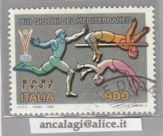 USATI ITALIA 1997 - Ref.0771 "GIOCHI DEL MEDITERRANEO" 1 Val. - - 1991-00: Usati