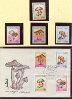 Algérie ** N° 960 à 969 + Env. 1er Jour - Champignons - Algeria (1962-...)