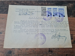 Old Personal Documents - Confirmation, Tax Stamps Yugoslavia, Croatia, Beli Manastir - Non Classés