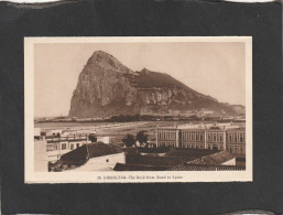 128538       Gibilterra,    Gibraltar,    The    Rock   From  Road  To  Spain,   NV - Gibilterra