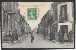 45 COURTENAY - Rue Du Martineau - Animée - Courtenay