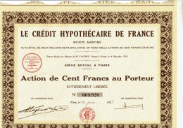 44-CREDIT HYPOTHECAIRE DE FRANCE.  NANTES / PARIS.   Lot De 6 - Autres & Non Classés
