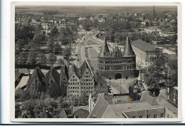 Y24860/ Lübeck Holstentor Foto AK 1937 - Lübeck-Travemünde