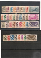 OCÉANIE 1939/49  N° 84/120* Cote : 86,00 € - Unused Stamps