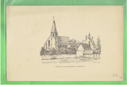 EGLISE DE GARANCIERES EN DROUAIS EURE ET LOIR VERS 1900 - Centre - Val De Loire