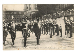 CPA PER- VISITE DU PRESIDENT FALLIERES A STOCKHOM - Figuren