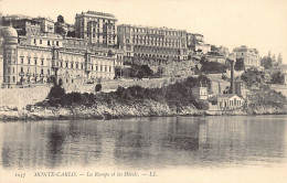 MONTE CARLO - La Rampe Et Les Hôtels - Ed. LL Lévy & Fils 1057 - Other & Unclassified