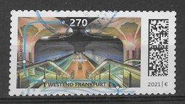 BRD 2021  Mi.Nr. 3628 , Westend Frankfurt - Selbstklebend / Self-adhesive - Gestempelt / Fine Used / (o) - Used Stamps