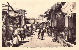 Maroc - MARRAKECH - Une Rue Du Mellah, Quartier Juif - Ed. LL Levy 108 - Judaika