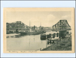 Y18356/ Rendsburg  Drehbrücke Dampfer AK Ca.1950 - Rendsburg