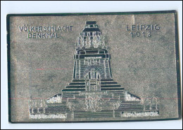 Y18081/ Leipzig Völkerschlachtdenkmal Silberdruck 1913 Prägedruck - Leipzig