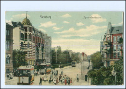 XX009979/ Flensburg Apenraderstraße Straßenbahn AK 1909 - Flensburg