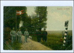 XX009896/ Graensen Ded Holte Grenze Dänemark - Deutschland AK 1914 - Danemark