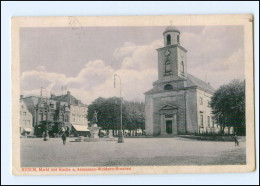 U8259/ Husum Markt Mit Kirche AK 1916 - Husum