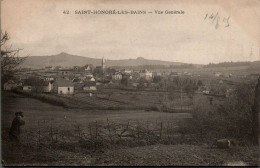 N°187 W -cpa Saint Honoré Les Bains -vue Générale- - Saint-Honoré-les-Bains