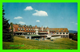 STE ADÈLE-EN-HAUT, QUÉBEC - MAIN LODGE OF THE CHANTECLERC HOTEL - CIRCULÉE EN 1984 - FRANK SCOFIELD - - Otros & Sin Clasificación