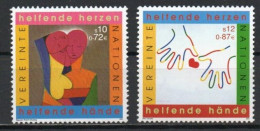 UN/Vienna, 2001, International Year Of Volunteers, Set, MNH - Nuevos