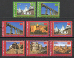 UN/Vienna, 2000, UNESCO Heritage Sites/ Spain, Set, MNH - Ongebruikt