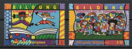 UN/Vienna, 1999, Education Keystone Of 21st Century, Set, MNH - Nuevos