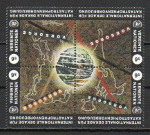 UN/Vienna, 1994, International Decade Reduction Of Natural Disasters, Block, MNH - Hojas Y Bloques
