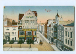 U7700/ Graudenz Markt  Westpreußen AK 1918 - Westpreussen