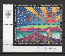 UN/Vienna, 1992, Earth Summit, Block, MNH - Blocks & Kleinbögen