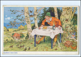 U7678/ Fritz Baumgarten Tischlein Deck Dich - Märchen AK Ca.1940 - Baumgarten, F.