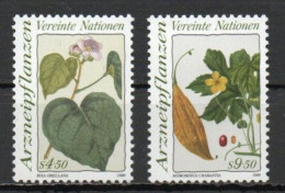 UN/Vienna, 1990, Medicinal Plants, Set, MNH - Neufs
