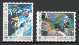 UN/Vienna, 1988, Health In Sports, Set, MNH - Unused Stamps