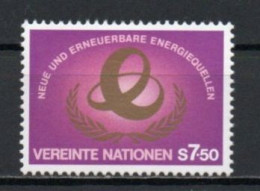 UN/Vienna, 1981, Aternernative Energy Sources, 7.50S, MNH - Neufs