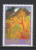 UN/Vienna, 1999, Vocanic Landscape, 8S, MNH - Unused Stamps