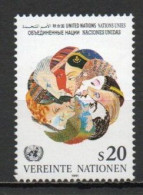 UN/Vienna, 1991, Different Races, 20S, MNH - Ungebraucht