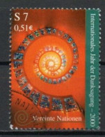 UN/Vienna. 2000, International Thanks Giving Year, 7S/€0.51, USED - Used Stamps