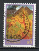 UN/Vienna, 1999, Vocanic Landscape, 8S, USED - Gebraucht