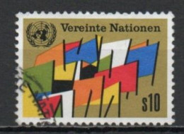 UN/Vienna, 1979, Flags, 10S, USED - Used Stamps