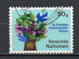 UN/Vienna, 1979, Living In Peace, 50gr, USED - Oblitérés