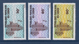 Congo - YT PA N° 118 à 120 ** - Neuf Sans Charnière - Poste Aérienne - 1971 - Mint/hinged