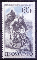 Czechoslovakia 1957 MNH, 32nd International Motorcycle Race, Sports - Moto