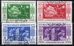 Colonie Française, Nouvelles- Hébrides N°167/70 Oblitérés, Qualité Très Beau - Used Stamps