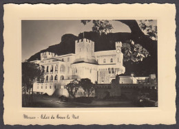 128536/ MONACO, Le Palais Du Prince La Nuit - Palazzo Dei Principi