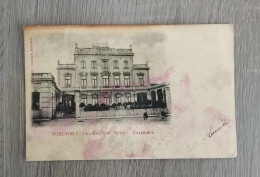 Peruwelz : Chateau Petit : Carte Dos Non Divisé Envoyée En 1903 - Peruwelz