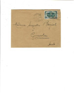 11 CARCASSONNE YT609 (création Service Ambulant) S/ Flamme 16/VI/1944  7 LO  (1065) - Covers & Documents