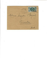 11 CARCASSONNE YT609 (création Service Ambulant) S/ Flamme 16/VI/1944  7 LO  (1065) - Storia Postale
