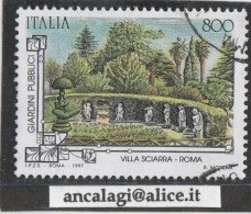 USATI ITALIA 1997 - Ref.0772A "GIARDINI D'ITALIA" 1 Val. - - 1991-00: Gebraucht