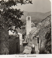 AK-0802/ Mostar Straßenbild  Bosnien  Stereofoto 1909 - Unclassified